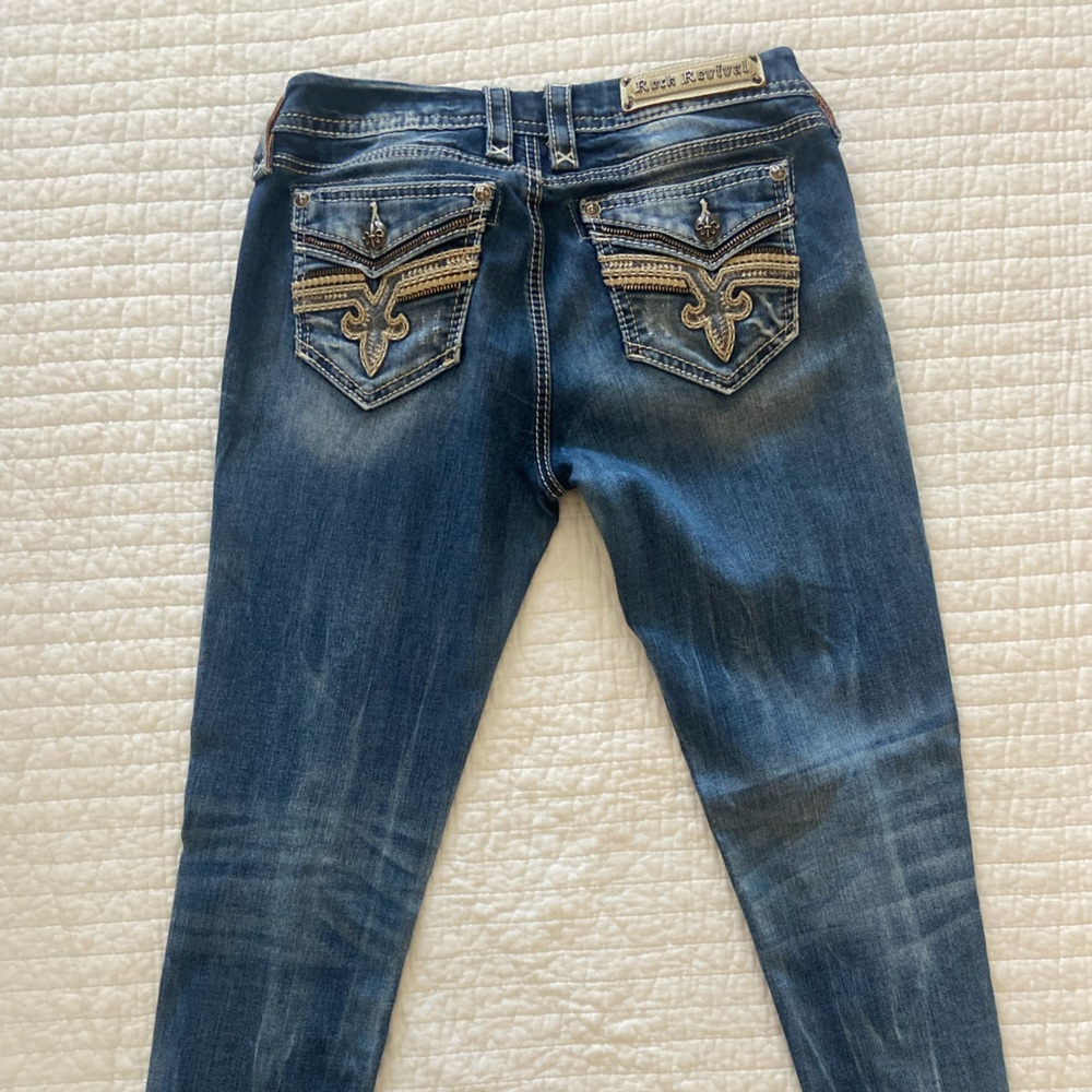 Rock revival skinny jeans size 29 Lam (or Zam?!)